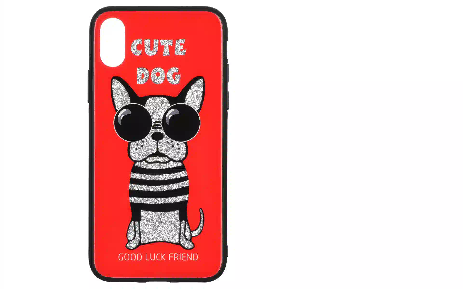 جراب ابل ايفون XS WK Cute Dog Red WPC-087 (681920360797) جراب ابل ايفون XS WK Cute Dog Red WPC-087 (681920360797)