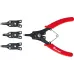 Alicates para anillos elásticos Top Tools (32D320)
