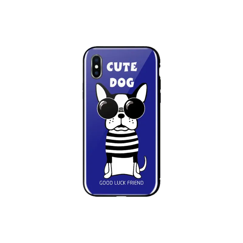 Чохол для Apple iPhone XS Max WK Cute Dog Blue WPC-087 (681920360865)