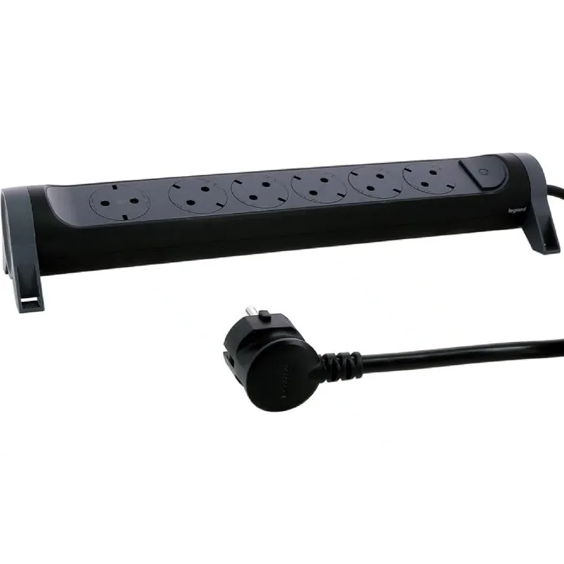 Cable de extensión de red Legrand, Black (694540)