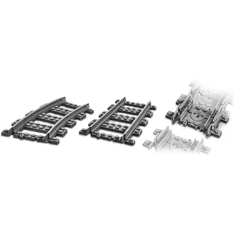 Κατασκευαστής LEGO City Trains Tracks (60205)