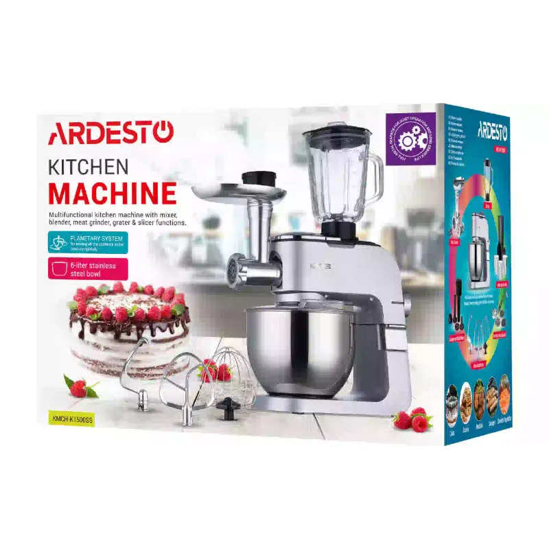 Κουζινομηχανή Ardesto, Gray (KMCH-K1500SS)