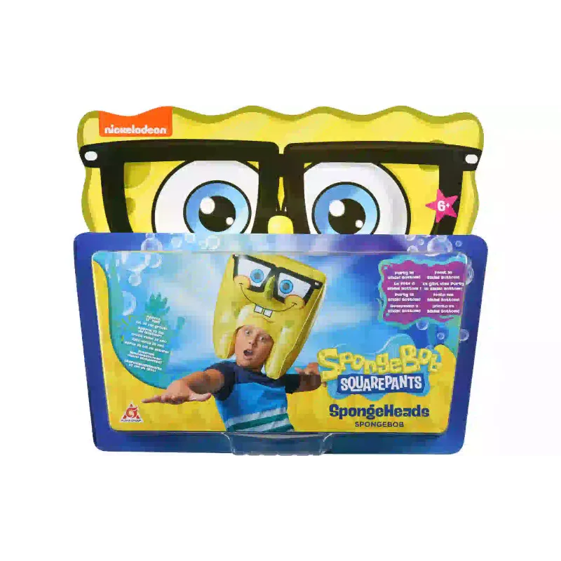 Igrača pokrivalo Sponge Bob SpongeHeads SpongeBob Expression 2 (EU690605)