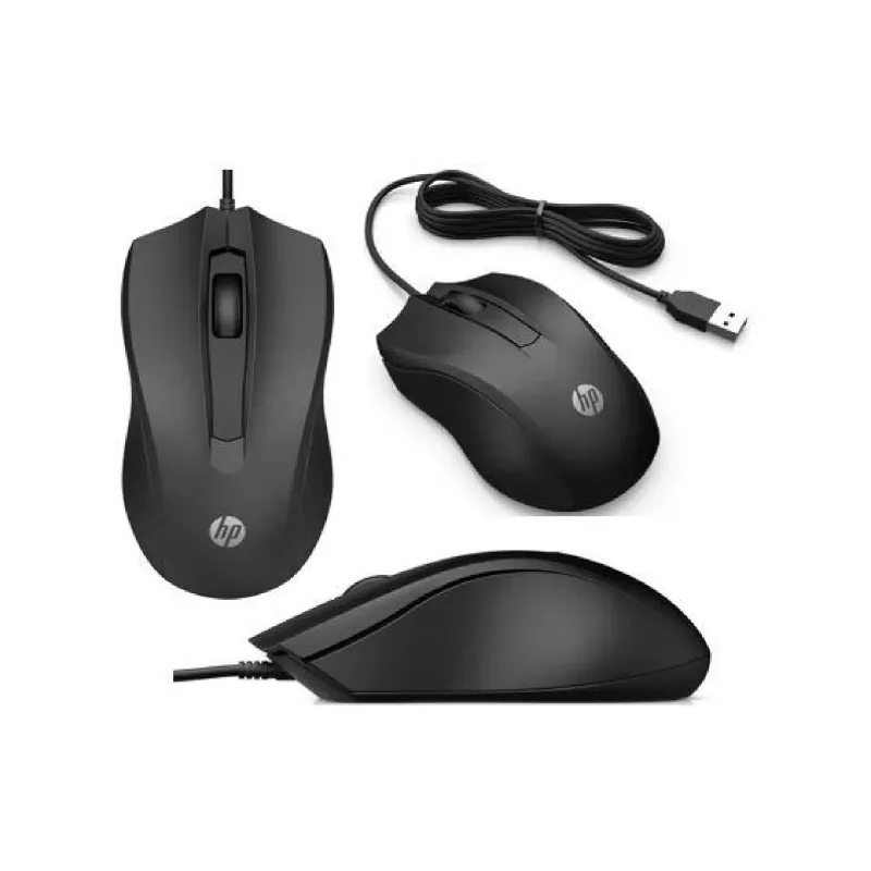 Ratón HP, Black (6VY96AA)