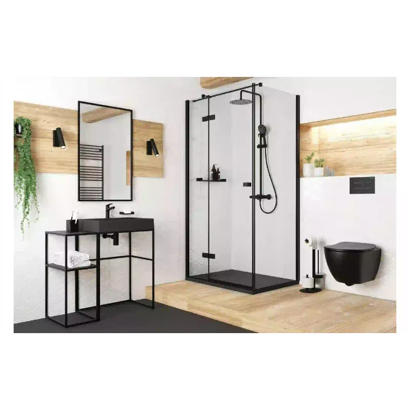 Flush button Deante, Black (CST_N51P)