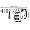 Відбійний молоток Bosch GSH 5 CE (0.611.321.000)