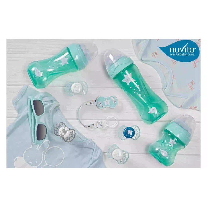 Бутылочка для кормления Nuvita (NV6012GREEN)