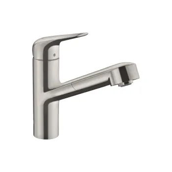 konyhai csaptelep Hansgrohe Focus, Steel (71829800)