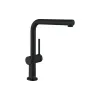 Βρύση κουζίνας Hansgrohe KM270, Black (72840670)