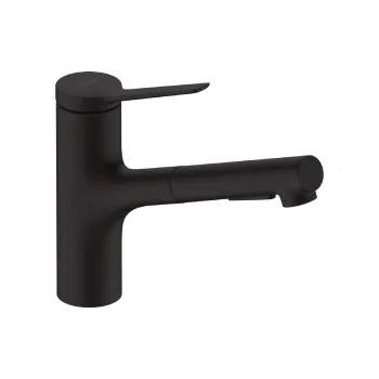 konyhai csaptelep Hansgrohe KM150, Black (74800670)