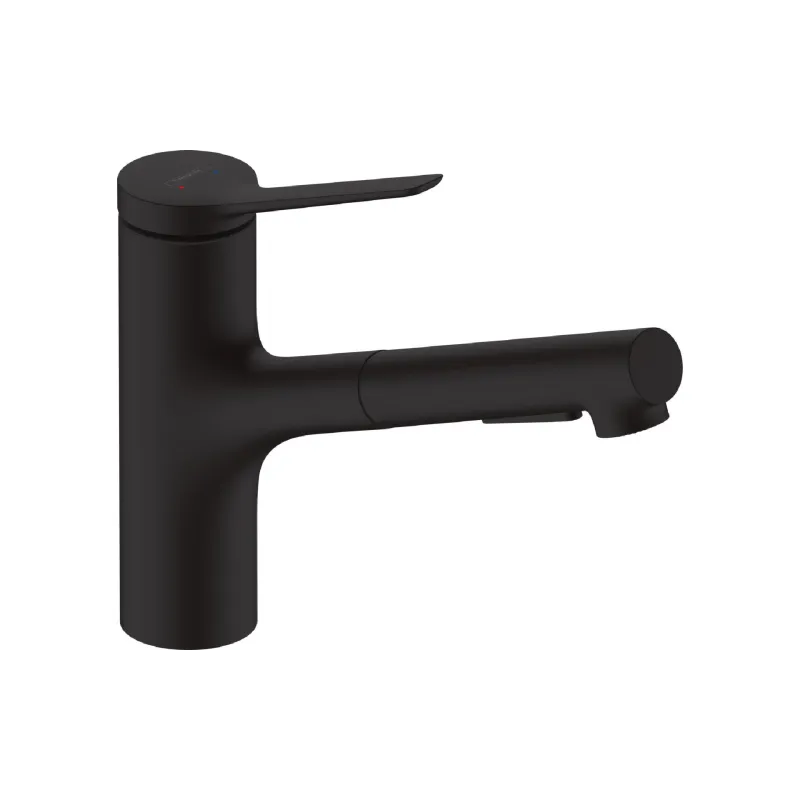 konyhai csaptelep Hansgrohe KM150, Black (74800670)