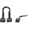 مروحة العلبة 2E, Black (2E-F120OR-ARGB)