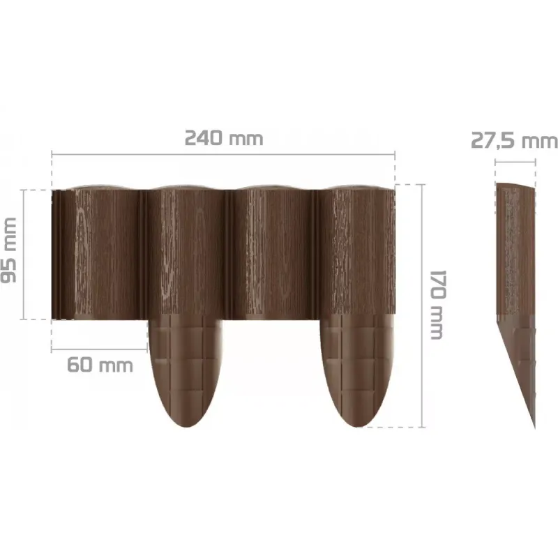 Ograja za trato Cellfast (34-031)