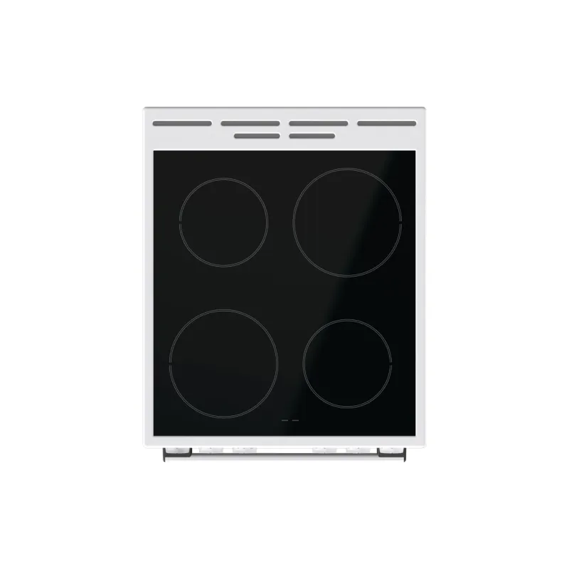 Плита склокерамічна Gorenje (GEC5A41WG), склокерамічна, 62 л, 50 х 60 см, White