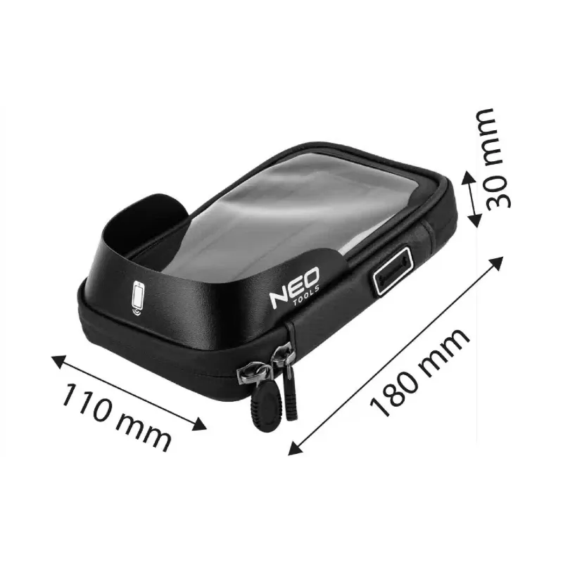 Сумка велосипедная Neo Tools, Black (91-001)