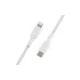 Кабель для зарядки та синхронізації Belkin USB-C - Lightning (CAA004BT1MWH), 1 м, White
