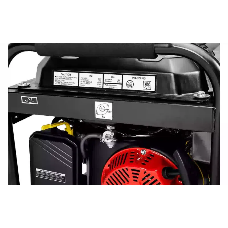 Генератор бензиновый Graphite, 2.2 кВт, 1 фаза, АВР, руч старт (58G904)