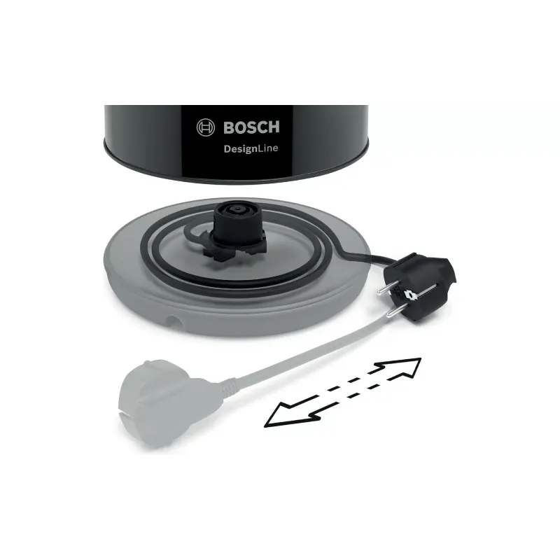 Wasserkocher Bosch, Black (TWK3P423)