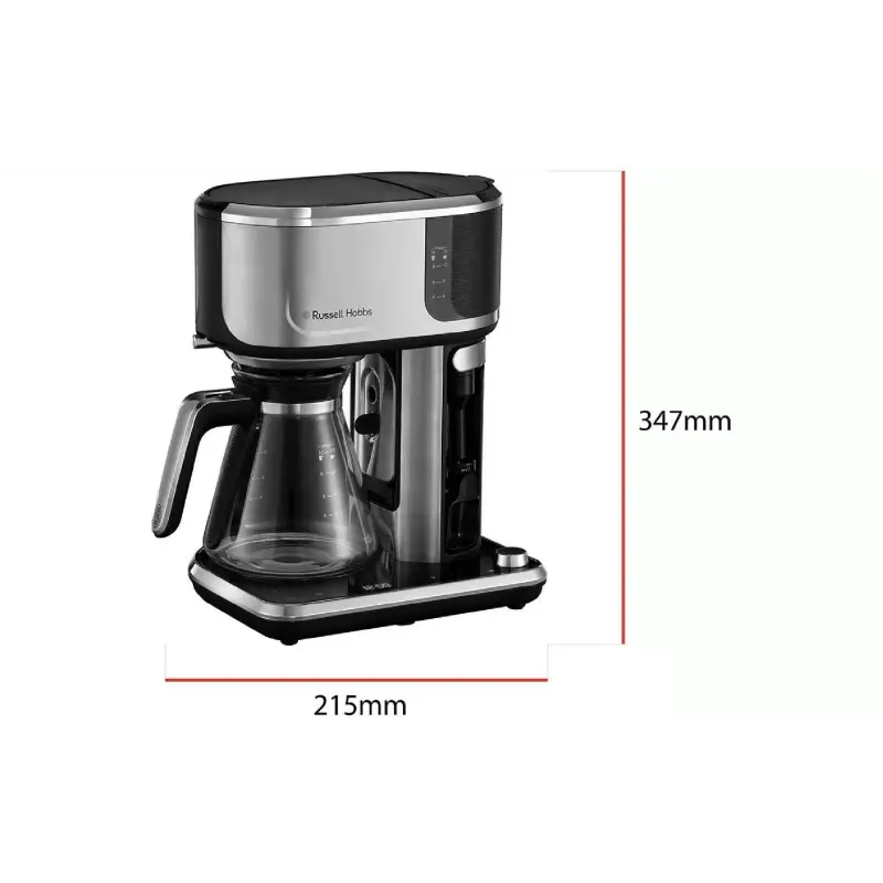 ماكينة صنع القهوة بالتنقيط Russell Hobbs Attentiv Coffee Bar, Black/Metall (26230-56)
