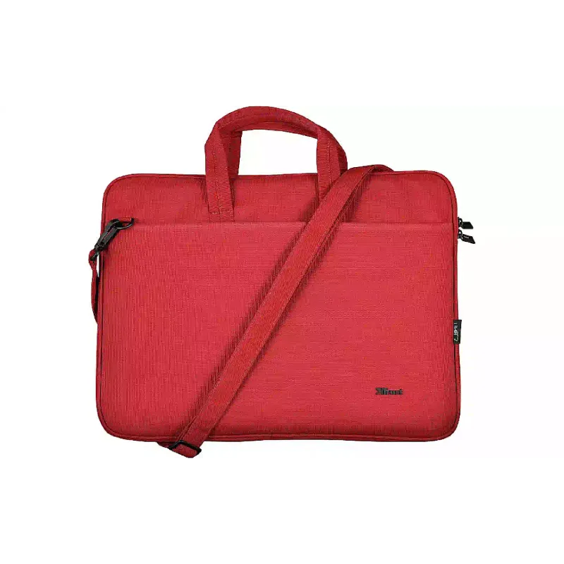 Laptop bag Trust Bologna Slim Laptop Bag, Red (24449)