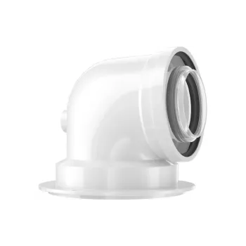 Codo coaxial para caldera de condensación Bosch (7738112654)