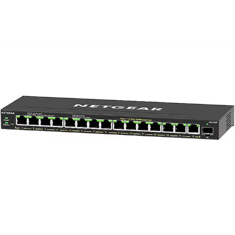 يُحوّل Netgear GS316EP (GS316EP-100PES)