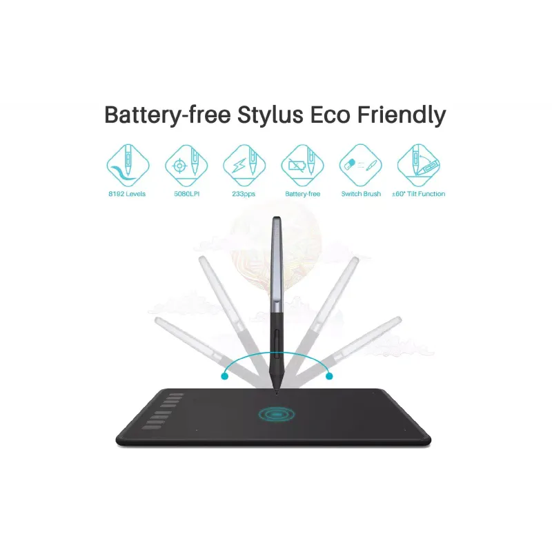 جهاز لوحي Huion, Black (H950P_HUION)