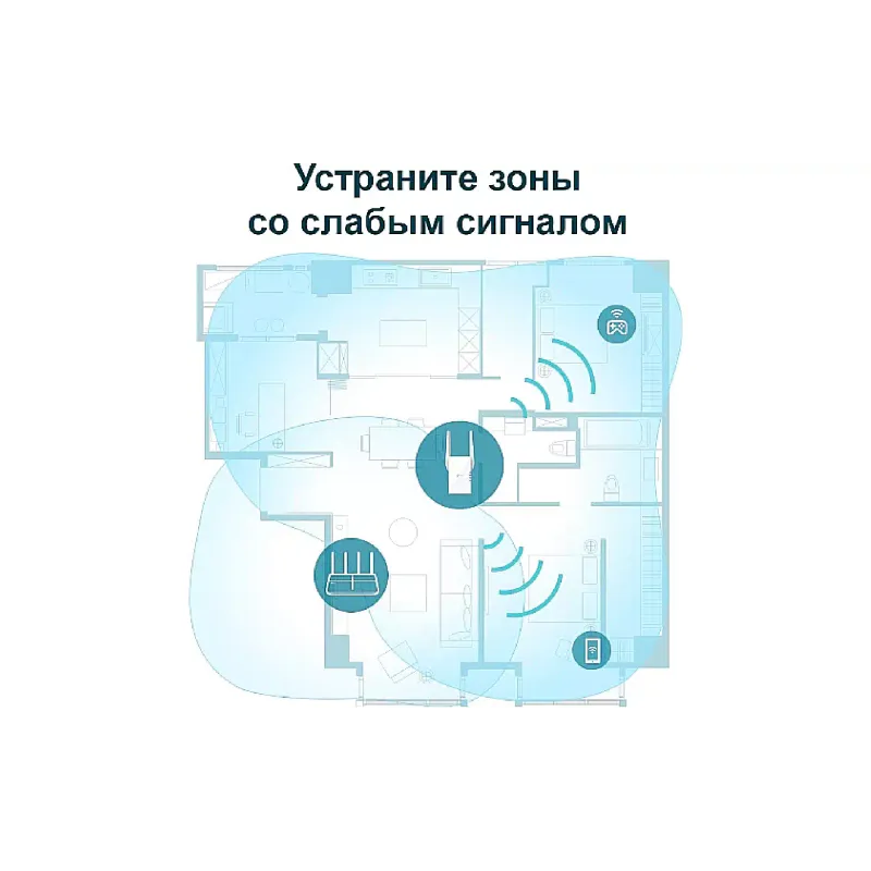 Ojačevalnik Wi-Fi-ja TP-Link (RE605X)