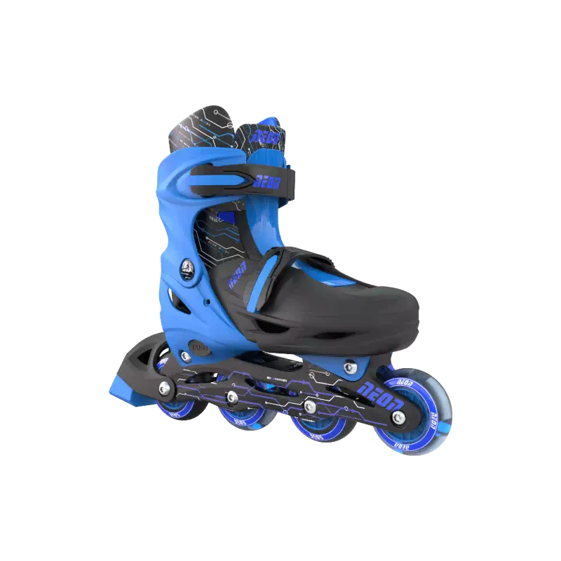Rolerji Neon Combo Skates, Blue (NT09B4)