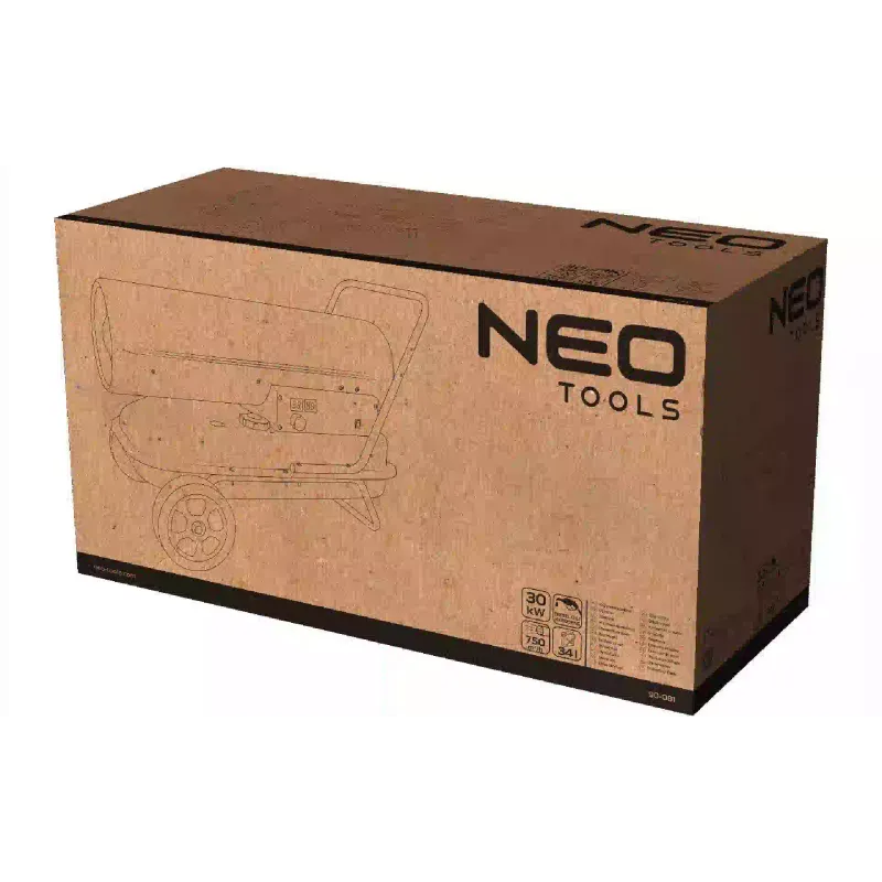 Pistola de calor Neo Tools, Black (90-081)