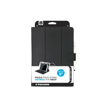 Ovitek za tablični računalnik Tucano, Black (TAB-FAP8-BK)