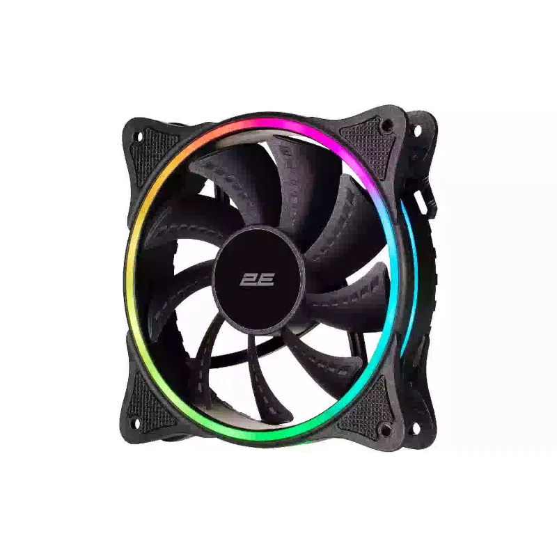 مروحة العلبة 2E, Black (2E-F120OR-ARGB)