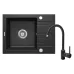 Kitchen sink + mixer Deante (ZQZA211A)