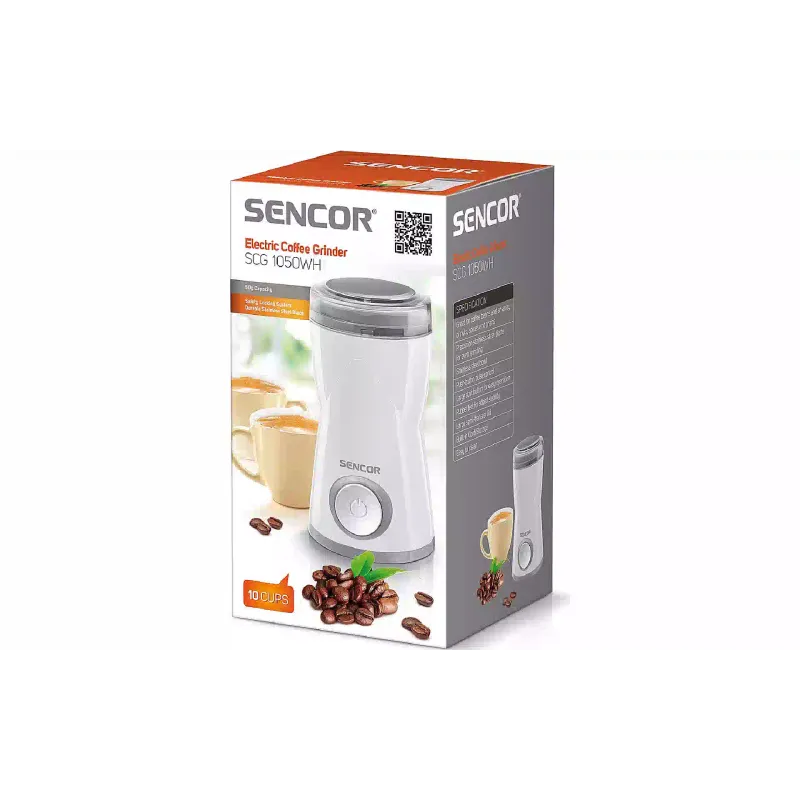 Kaffeemühle Sencor, White (SCG1050WH)