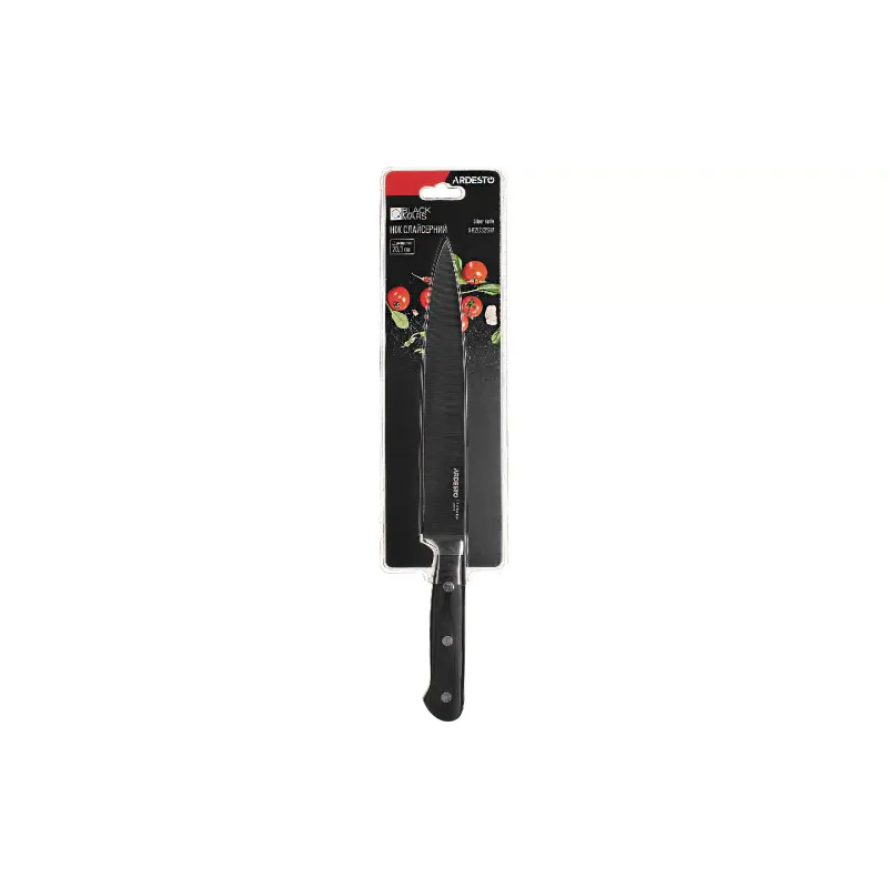 Нож за рязане Ardesto Black Mars, Black (AR2032SW)