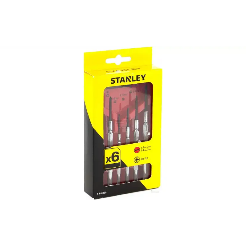 مجموعة مفكات براغي ميكانيكا دقيقة Stanley (1-66-039)