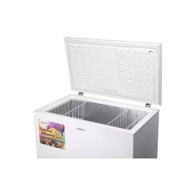 ثلاجة صدر Ardesto, White (FRM-250MCH)