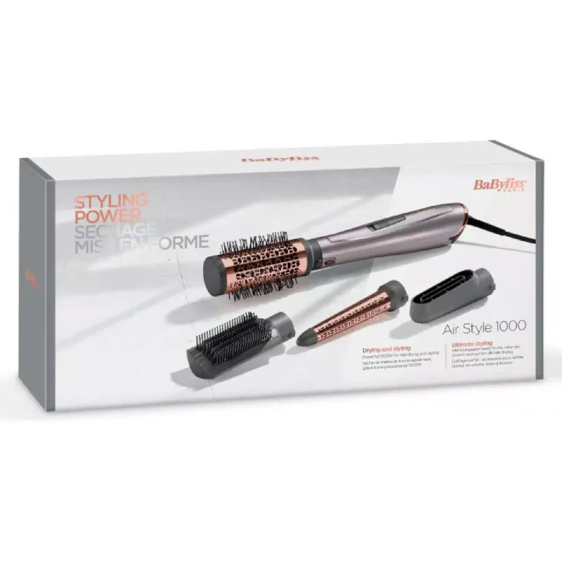 Escova para secador de cabelo Babyliss, Gray (AS136E)