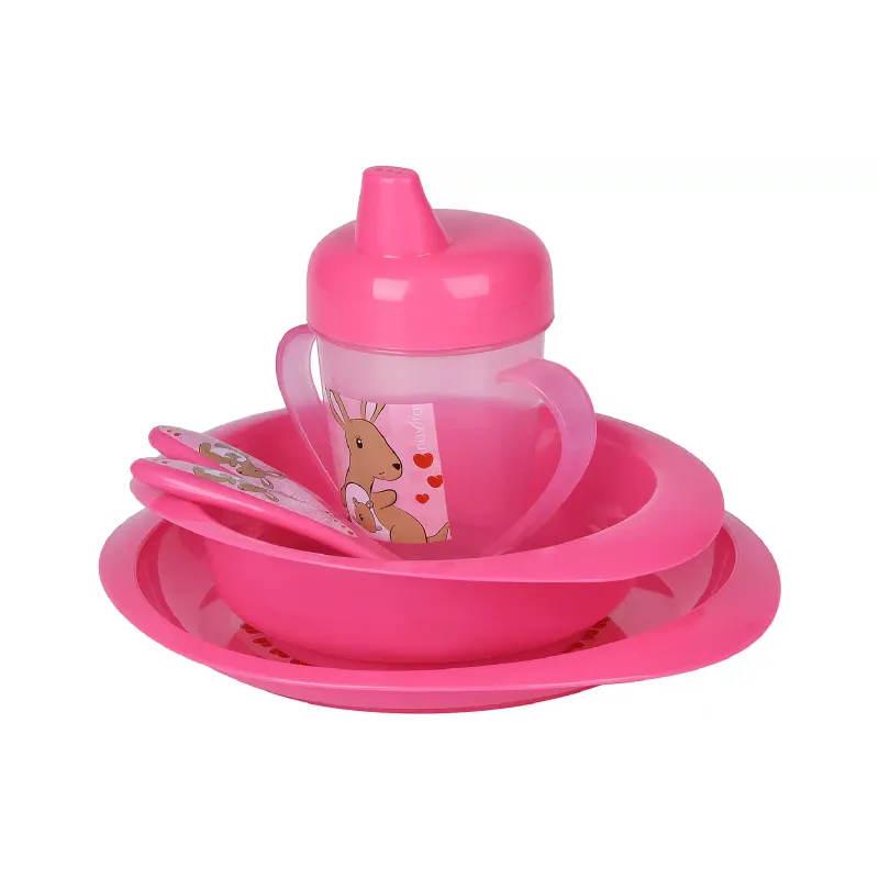 Conjunto de alimentação Nuvita (NV1495Pink)