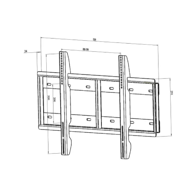 Σταθερή βάση για οθόνη KSL (WM4P)