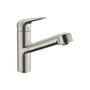 konyhai csaptelep Hansgrohe Focus, Steel (71814800)