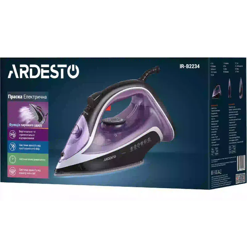 Σίδερο Ardesto, Black (IR-B2234)