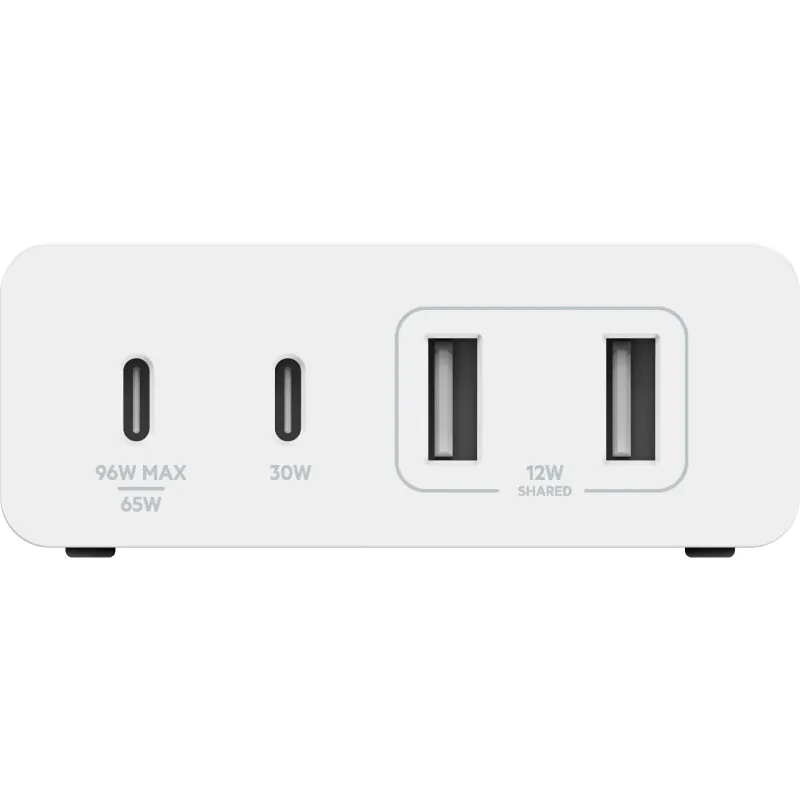 Cargador Belkin USB-C x2, White (WCH010VFWH)