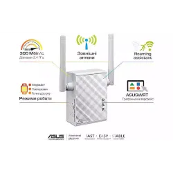 WLAN-Reichweitenverstärker Asus (90IG01X0-B02100)