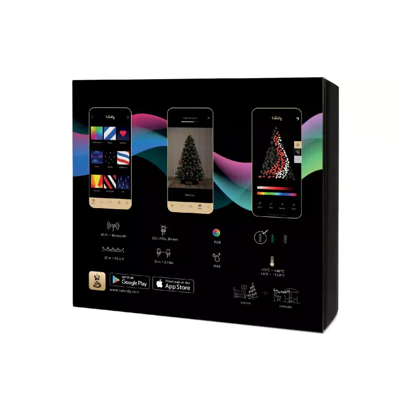 Гірлянда Twinkly, Black (TWS250STP-BEU)