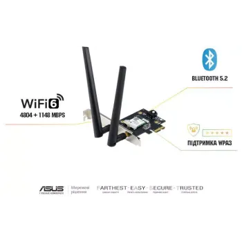 Wi-Fi адаптер Asus  PCE-AX1800 (90IG07A0-M00B00)