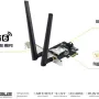 Wi-Fi адаптер Asus  PCE-AX1800 (90IG07A0-M00B00)