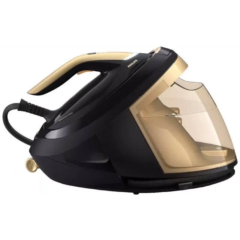 Gőzölős vasaló Philips PerfectCare 8000 Series, Black/Gold (PSG8140/80)