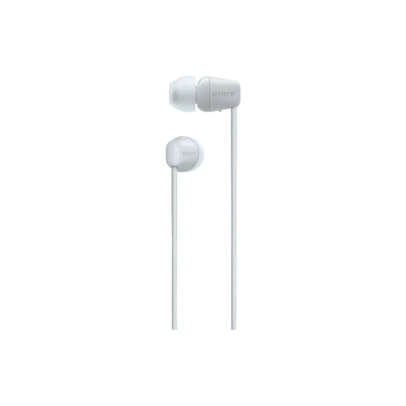 Слушалки Sony WI-C100, White (WIC100W.CE7)