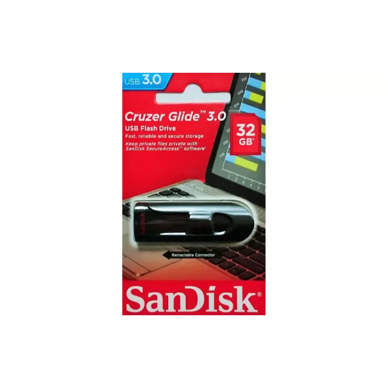 USB-pogon Sandisk, Black (SDCZ600-032G-G35)